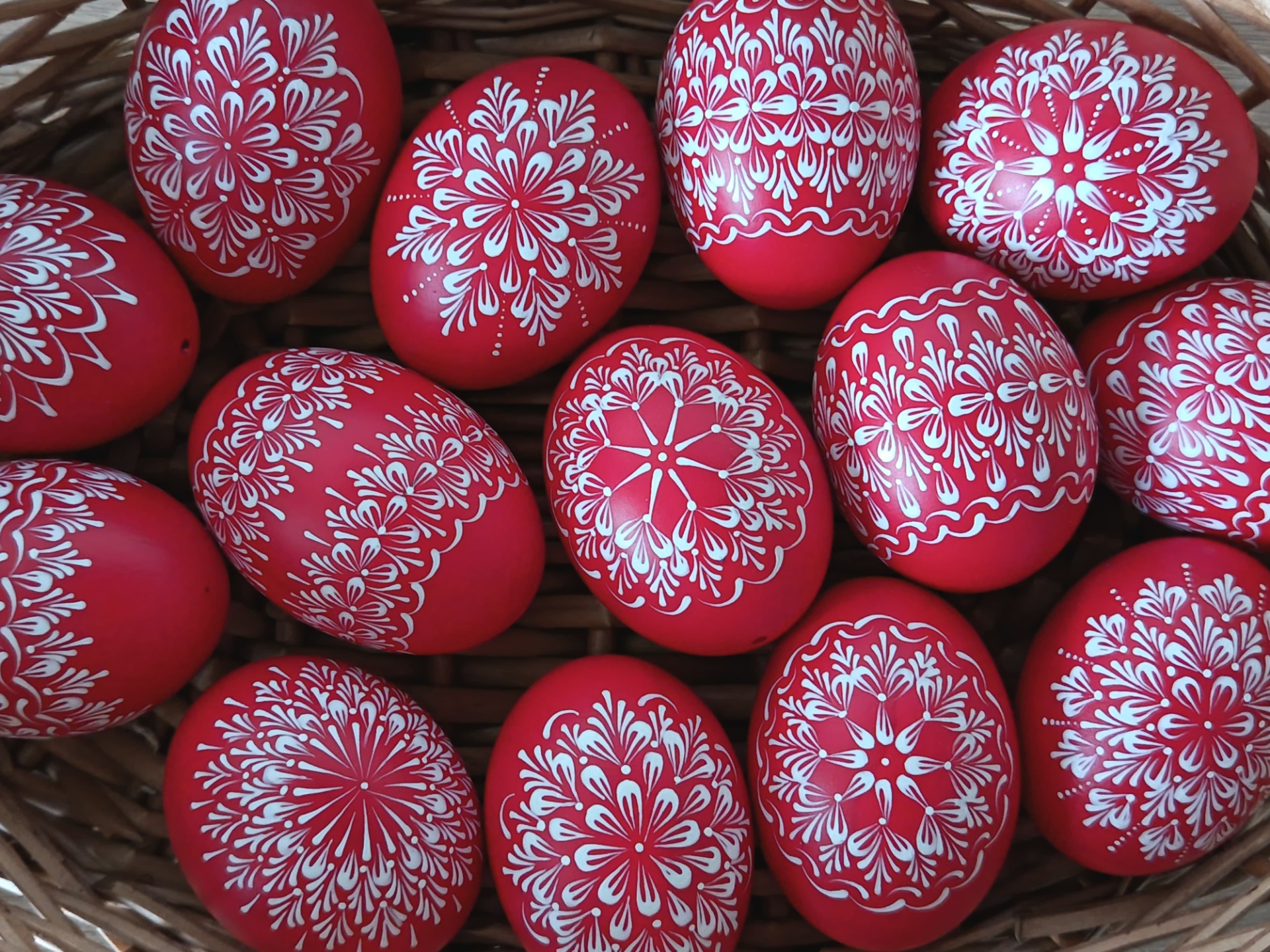 červené - různé motivy