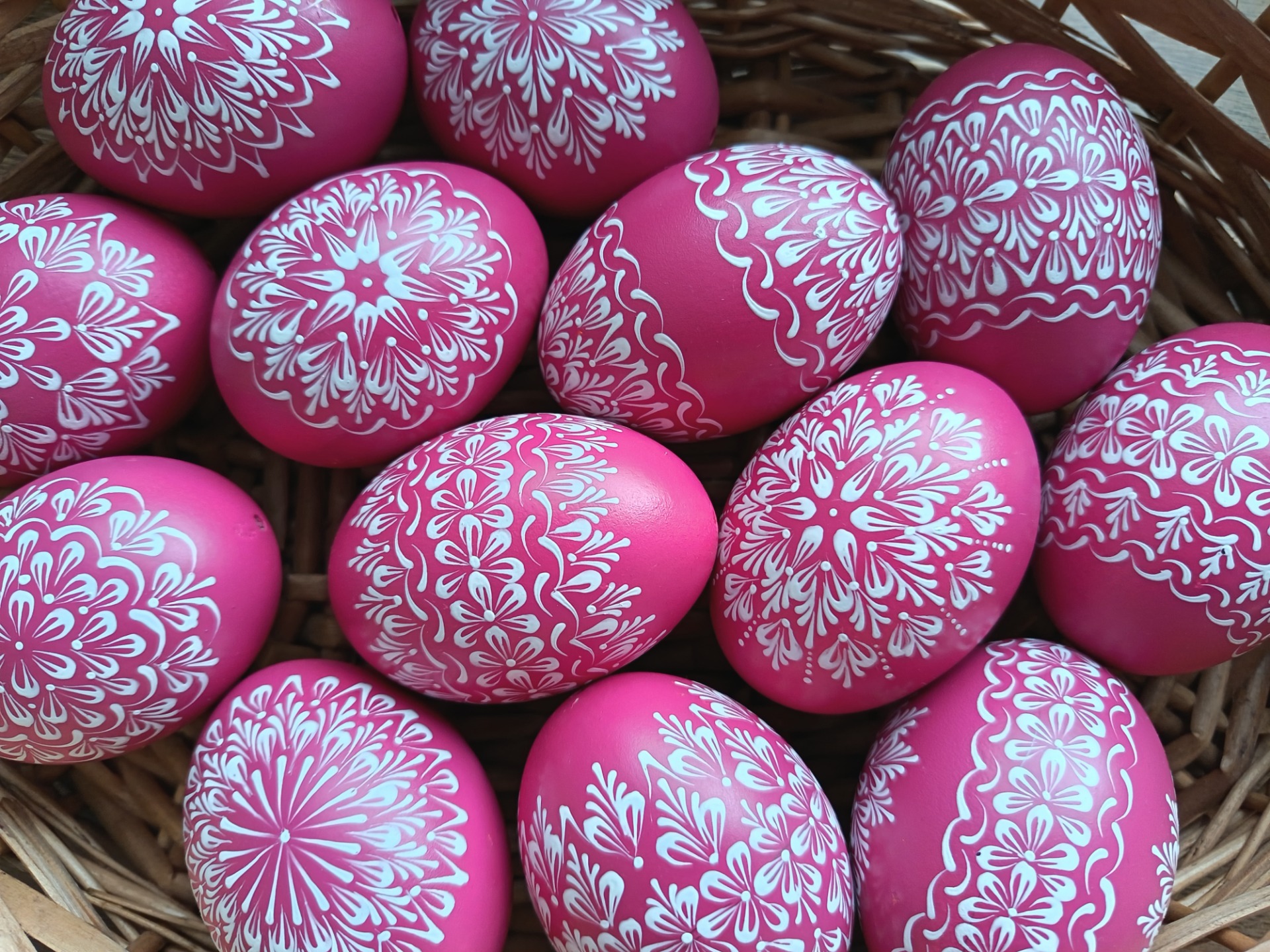  růžové - různé motivy