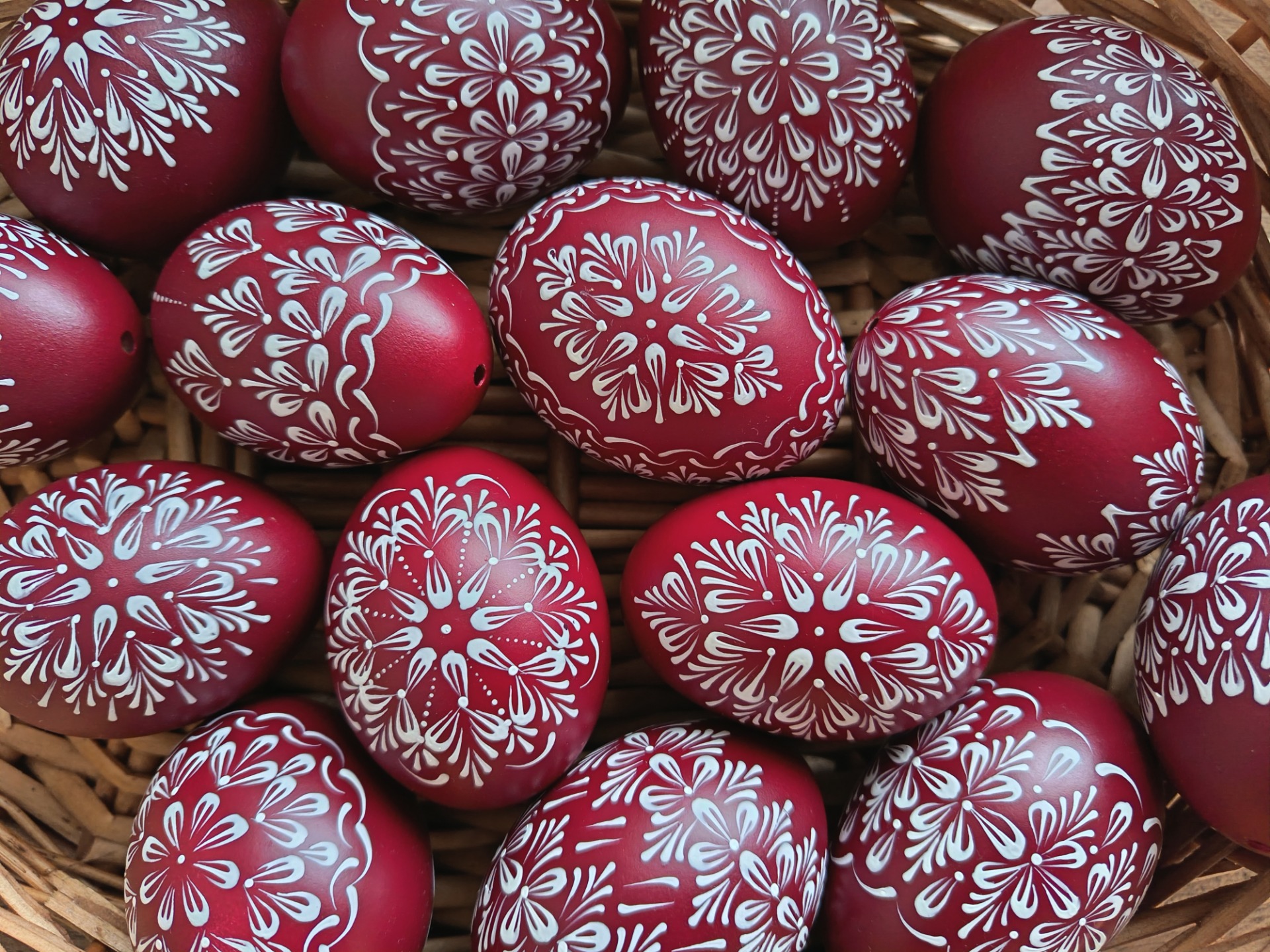 bordové - různé motivy